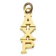 Traditional Vertical Letter Lavaliere Traditional Vertical Letter Lavaliere