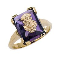 Cushion Ring with Amethyst* product image