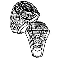 Navy Ring Navy Ring