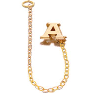 Plain Single Letter Chapter Guard