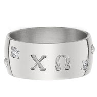 Whimsical Ring with CZ and pearl accents