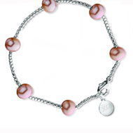 Pink Pearl Bracelet