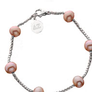 Pink Pearl Bracelet