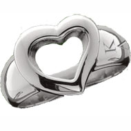 Sterling Silver Aphrodite's Heart Ring