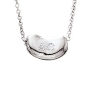 Sterling Silver Bean Necklace