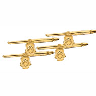 Scarf Size Crest Studs
