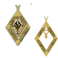 Chapter Advisor Badge Pendant