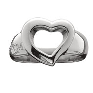 Sterling Silver Aphrodite's Heart Ring