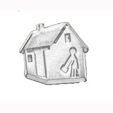 House Corp Button
