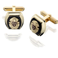 Barrel Onyx Cufflinks