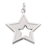 Pierced Star Charm