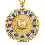 10K Circle of Unity Pendant