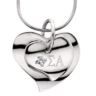Double Heart Charm