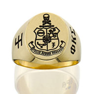 Incised Crest Ring