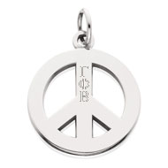Peace Sign Charm