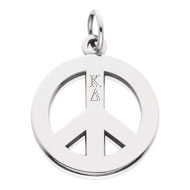 Peace Sign Charm