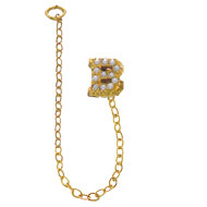 Crown Pearl Single Letter Guard