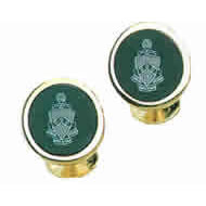 Etched Onyx Cufflinks
