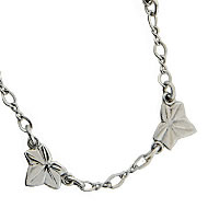 Four Ivy Leaf Necklace