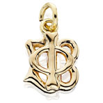 Vintage Letters Charm