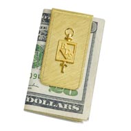 Solid Money Clip with Key