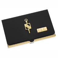 Business Card Holder with Key