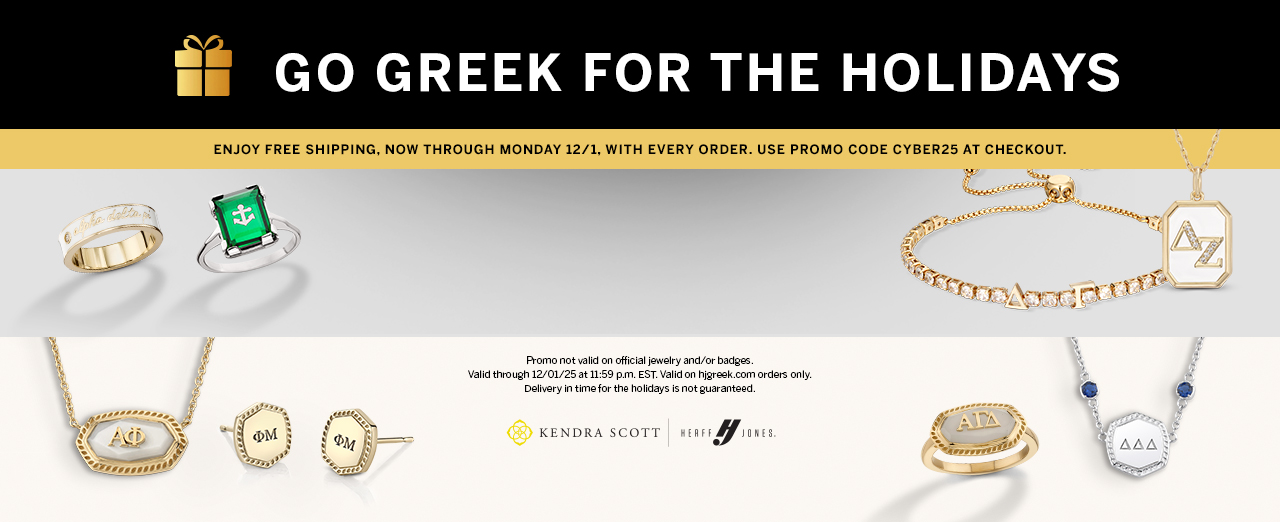 GO GREEK FOR THE HOLIDAYS