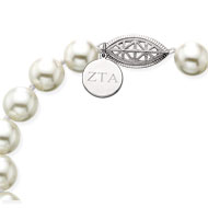 Large Pearl Bracelet with Silver Clasp