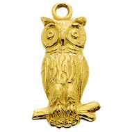 Modeled Owl Charm