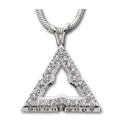 Pierced Diamond Pendant