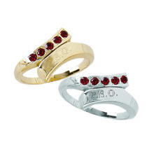 Founders Ring with *Garnets