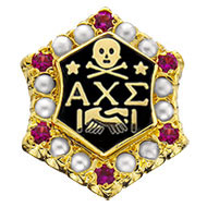 Crown Pearl Badge with *Ruby Points
