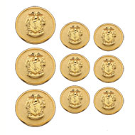 Blazer Buttons, GP Blazer Buttons, GP
