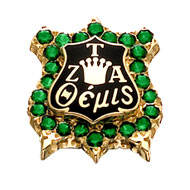 Crown Emerald Badge