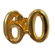 60 Year Button