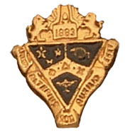 Coat of Arms Enamel Recognition Button