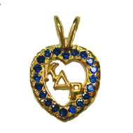 *Sapphire Heart Pendant