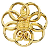 50 Year Button