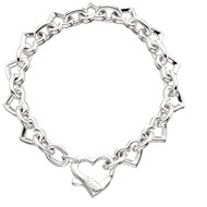 Heart Link Bracelet