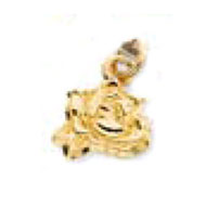 50 Year Rose Charm