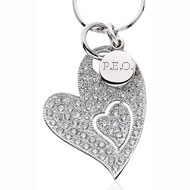 Sparkling Heart Necklace