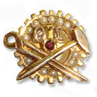 Official Crown Pearl Badge