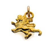 #29 Golden Lion Dangle