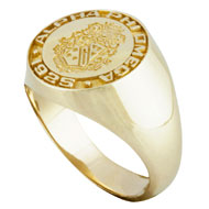 Round Signet Ring