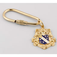 Crest Key Ring