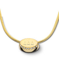Vintage Slide Necklace with Diamonds