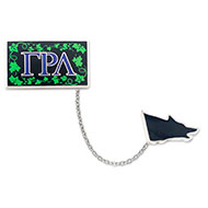 Ivy Initiate Pin with Enamel wolf tac