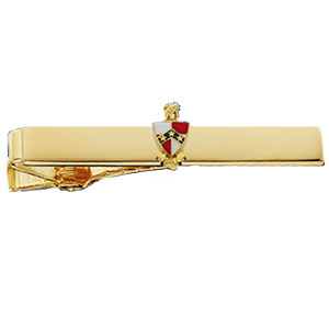 Tie Bar with Enameled Coat of Arms