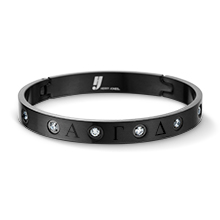 Lux Black Jeweled Bracelet