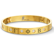 Lux Gold Jeweled Bracelet